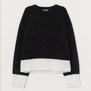 crew neck baggy sweater